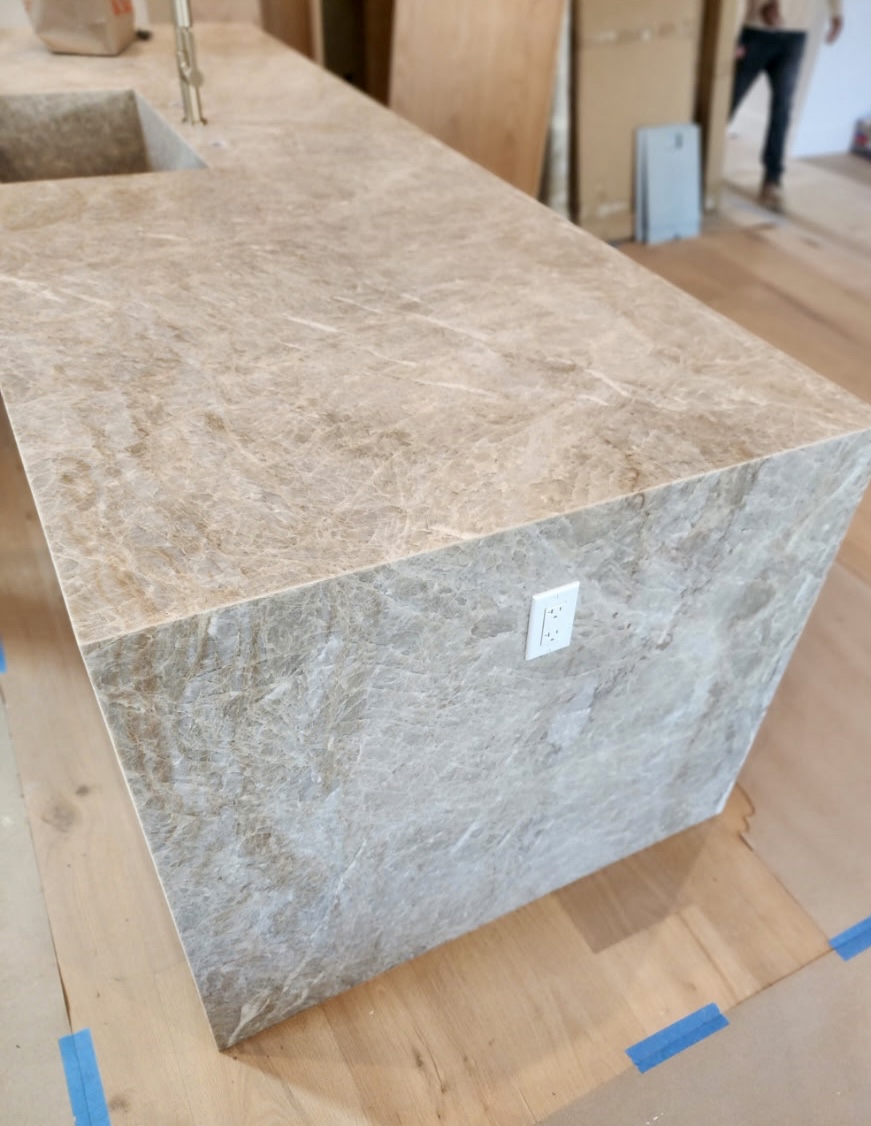 Taj Mahal Quartzite — Waterfall Island